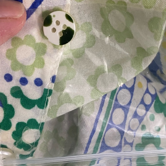 NWT TALBOTS PAISLEY/ FLORAL 💯 COTTON BUTTON DOWN TOP SIZE 2X - Picture 8 of 12